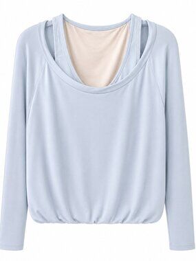OGL LiteWarm Multi-Wear Layering Bra Top | Arctic Mist (Discontinued)  Size L